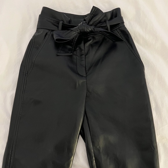 Wilfred Faux Leather Tie Pant - Picture 1 of 4